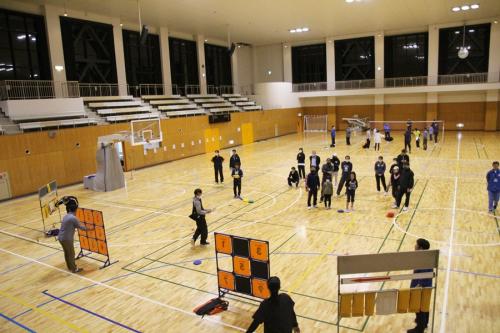 ニュースポーツ体験会の画像