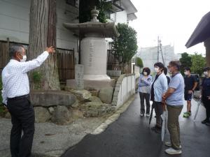 職員が地域巡りを行っています