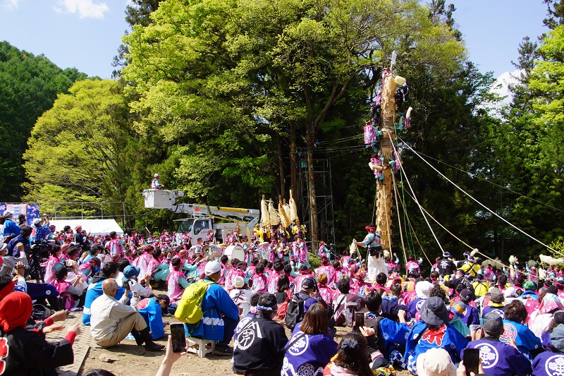 前宮3の御柱　建御柱