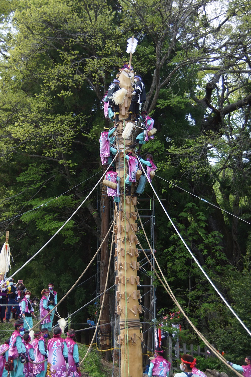 前宮3の御柱　　建御柱