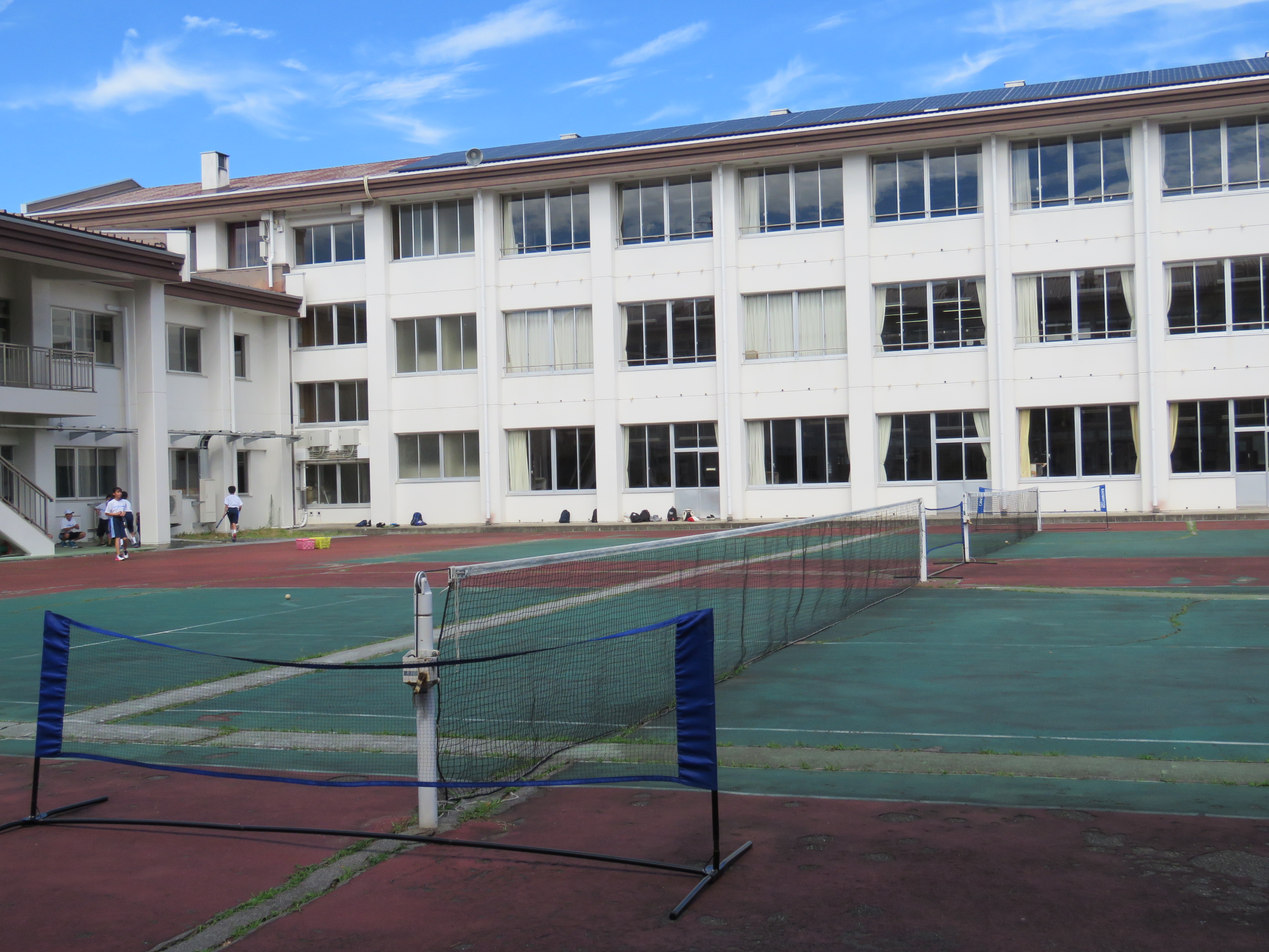 東部中学校テニスコート2