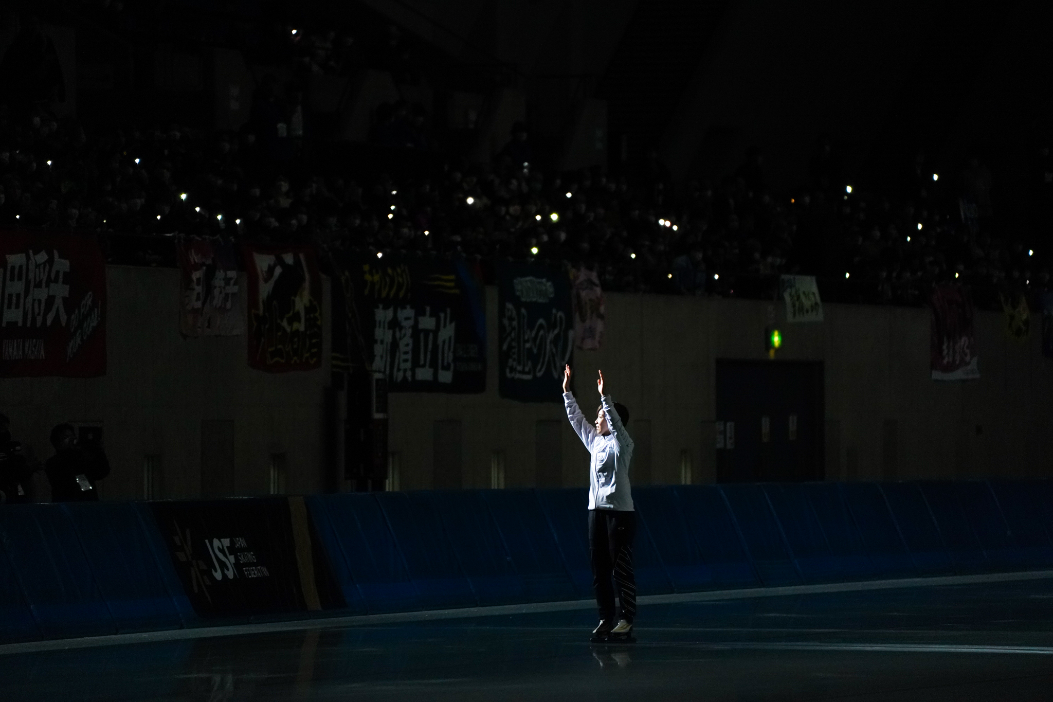 小平選手引退セレモニー