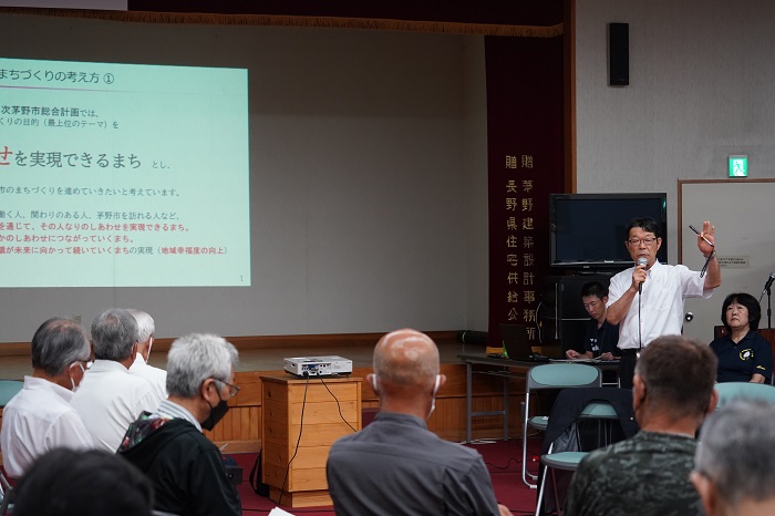 中大塩地区まちづくり懇談会の様子