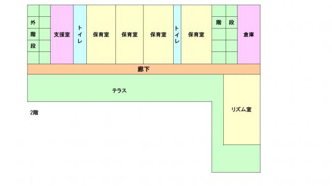 園舎見取り図2階