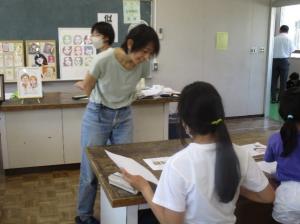 似顔絵屋さん体験