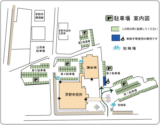 駐車場案内図