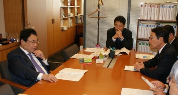 後藤議員との会談