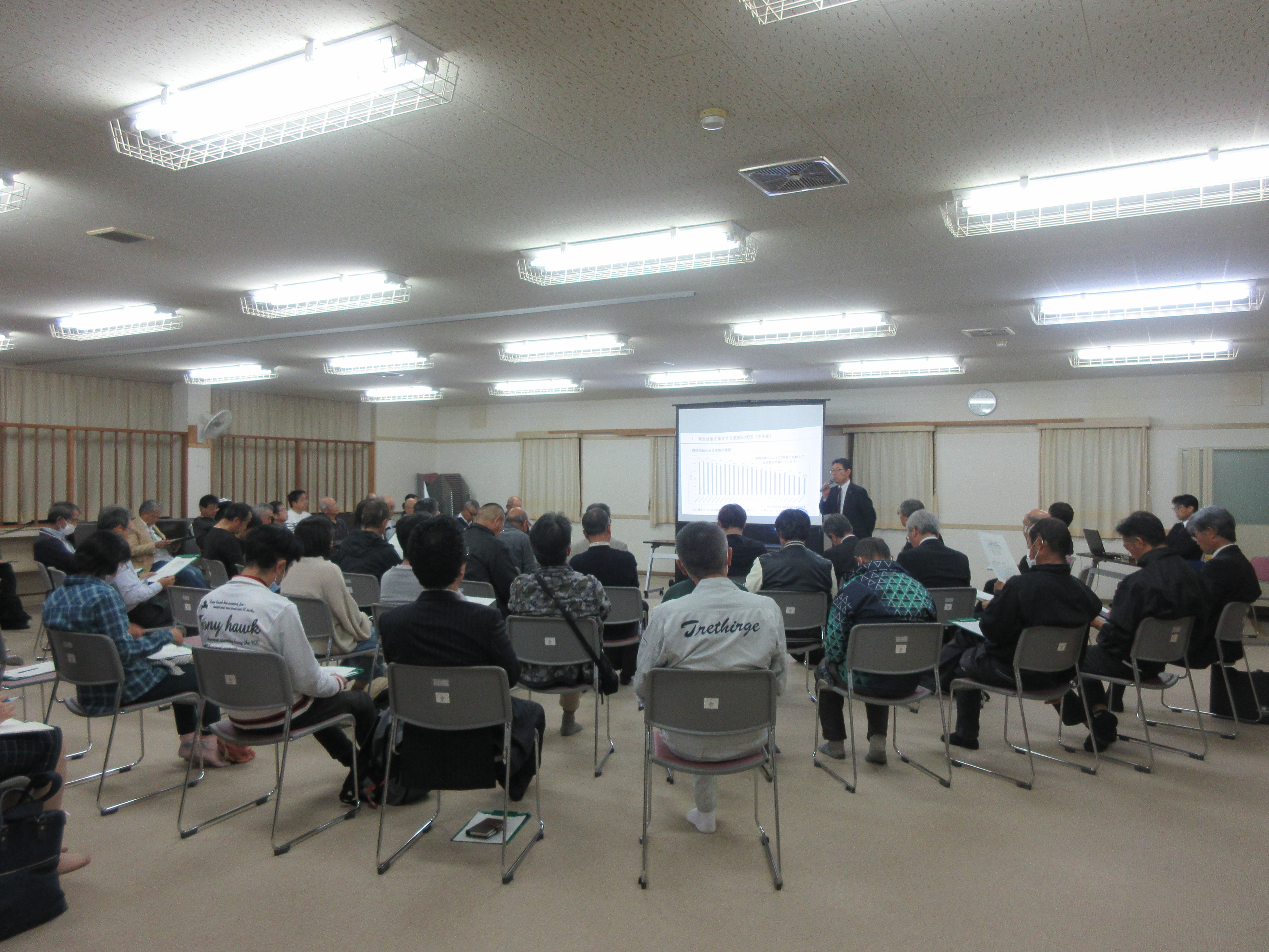 まちづくり懇談会の様子