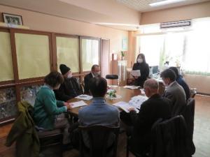 学校運営協議会の様子