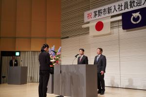 新入職員歓迎大会