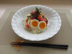 トマツナそうめん