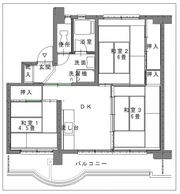 サンコーポラス平面図