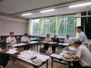 学校運営協議会の様子
