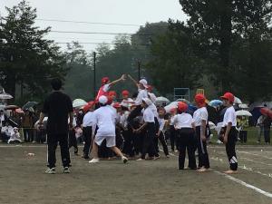 ５・６年騎馬戦