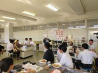 栄養の話の様子