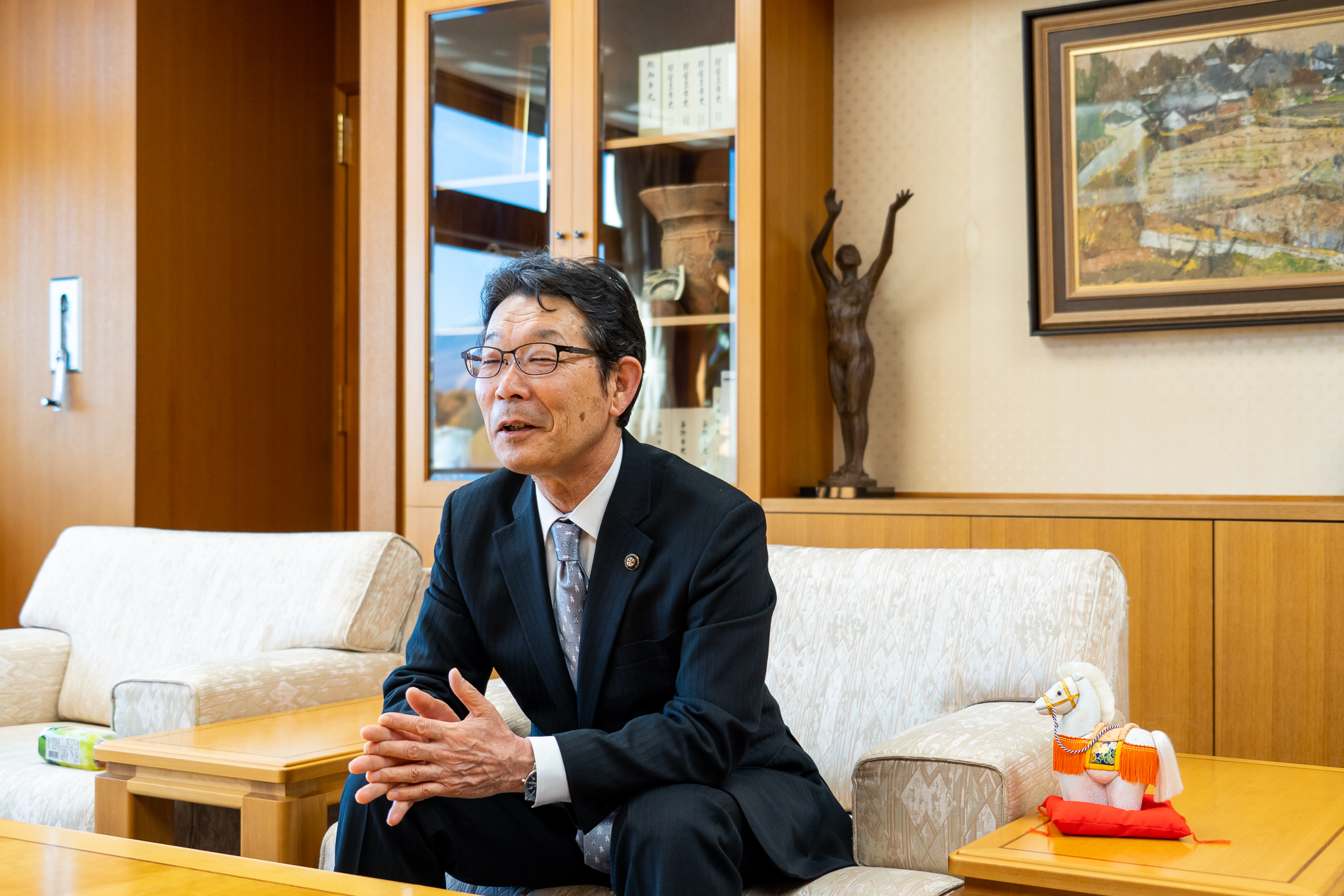 新春市長インタビュ－