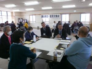 意見交換会　写真