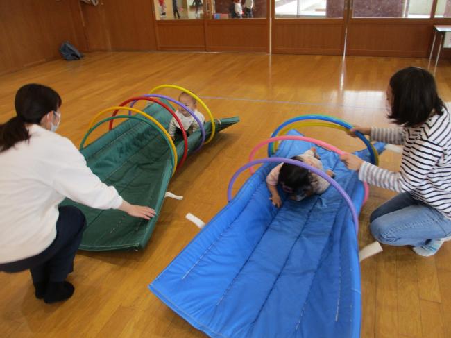 未就園児交流　豊平保育園