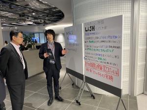 5月14日高輪ゲートウェイLISH視察