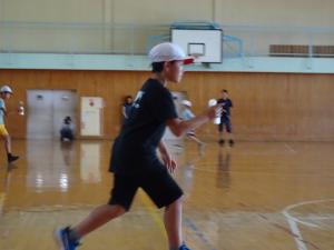 ピンポン玉リレー