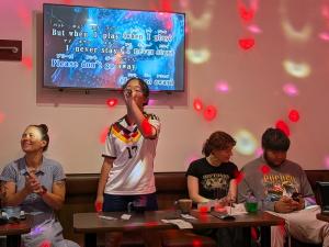 カラオケの様子
