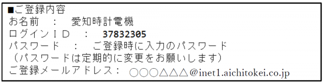ログインID