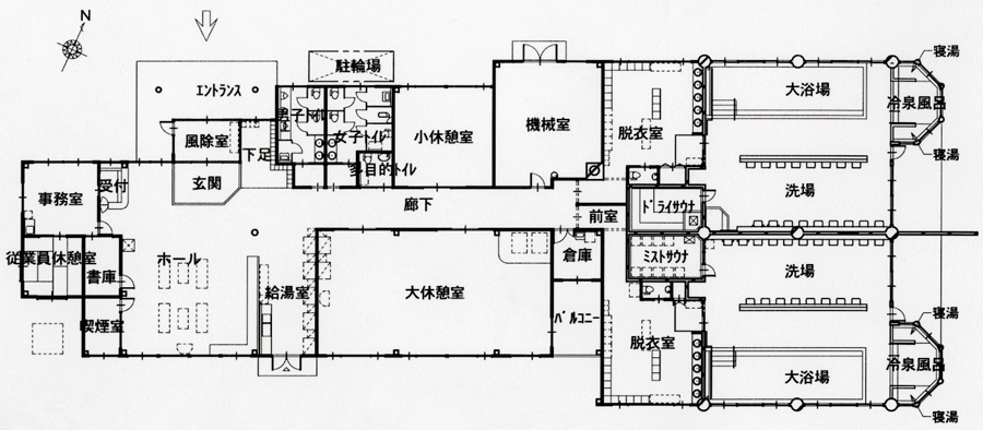 館内案内図の画像