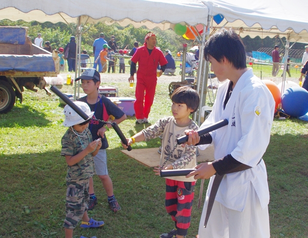 縄文まつり武道体験の写真2枚目