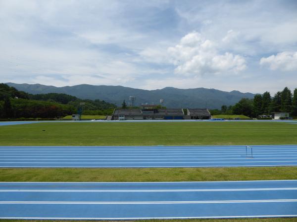 陸上競技場の写真