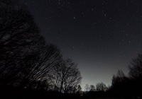 与助尾根遺跡の星空