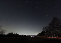 尖石遺跡の星空