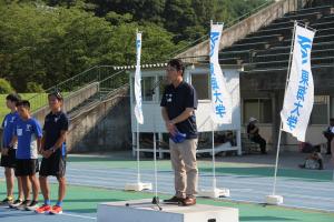 ランニング教室開会式