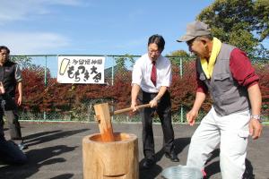 多留姫文学「餅つき大会」