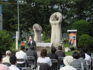 茅野市平和祈念式