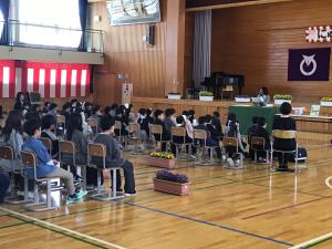 校長先生のお話