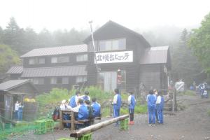 北横岳ヒュッテの様子　