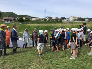 5年4部　田植え