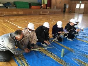 5年4部　しめ縄2