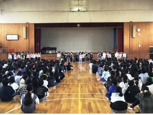 1年生を迎える会2
