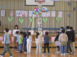 1年生を迎える会(1)