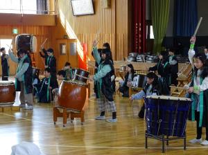 4年3部　太鼓