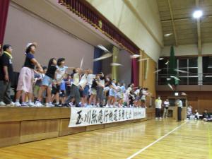 紙飛行機大会