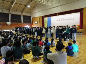 6年生を送る会